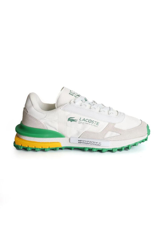 Chaussure Lacoste Blanche & Verte – Design Premium, Confort Urbain et Style Haut de Gamme