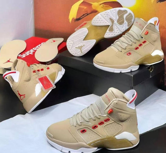 AIR JORDAN HAUT DE GAMME GRIS &amp; BLANC ET MARRON – CONFORT, STABILITE ET STYLE URBAIN&nbsp;&nbsp;