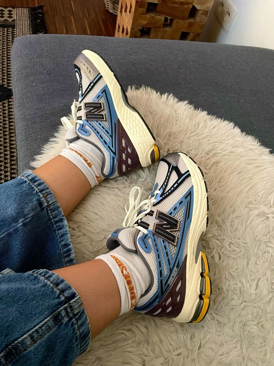 NEW BALANCE1906R MULTICOLORE .BLEU | CONFORT, STABILITE ET STYLE MODERNE